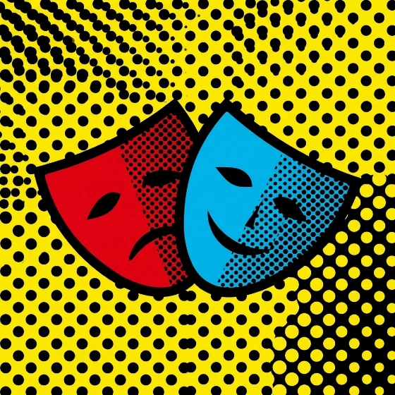 Поп-арт - AI logo remake